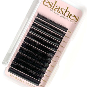 eslashes 0.03 regular volume lashes lash tray