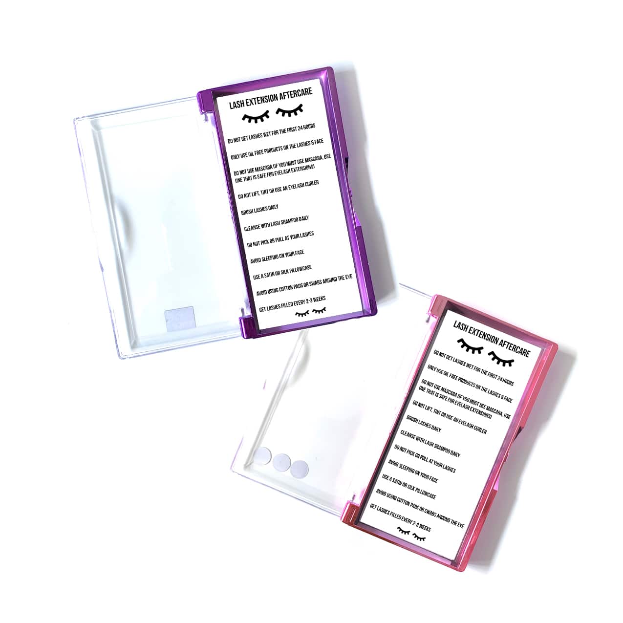 Free Eyelash Extension Care Guide Downloads