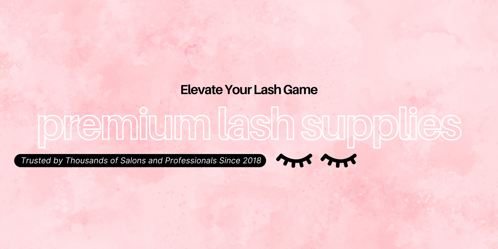 eslashes premium lash supplies banner