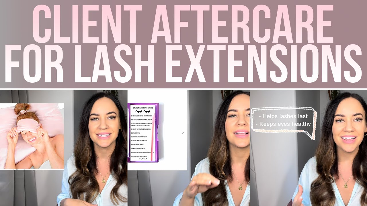 10 Essential Client Aftercare Tips for Long-Lasting Lash Extensions - eslashes