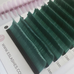 Teal Lash Extensions Easy Fanning Lashes
