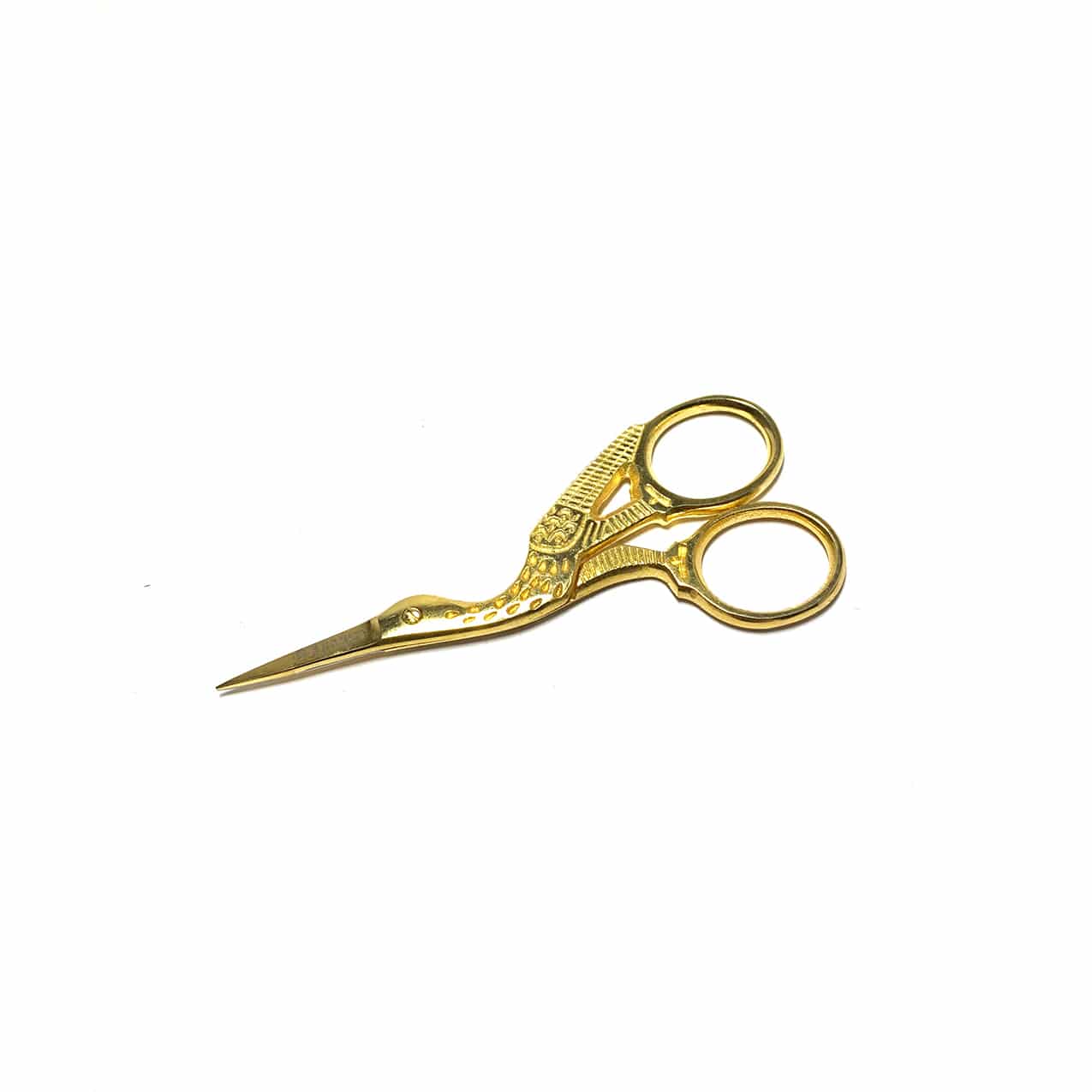 Mini Embroidery Scissors Antique Gold